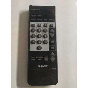OEM Sharp G0669CESA TV Remote Control for 19RV23 - Tested & Works